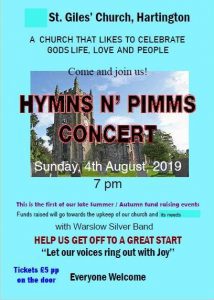 hymns n pimms | Hartington Village